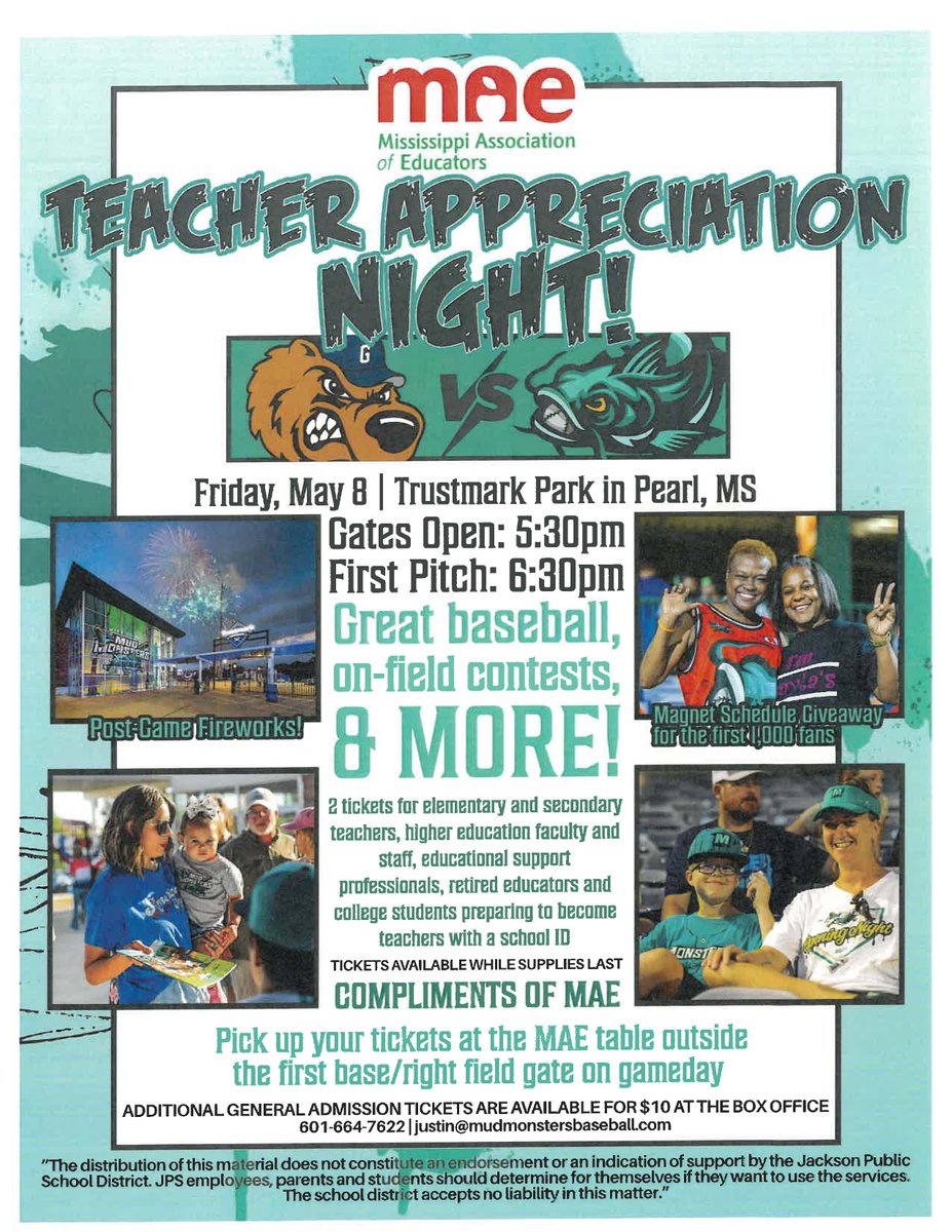 Jackson Public Schools tweet media