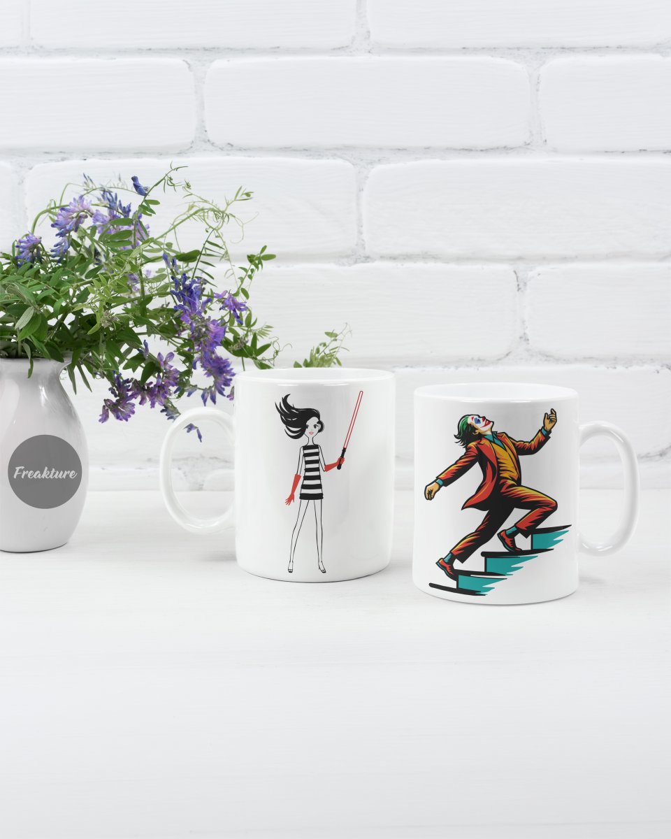 freakture_shop's tweet photo. Friday! The MUG SPECIAL Vol. 4 is here! ☕️ 6 new iconic designs for your desk. 🧠 Brain Macchiatos, 🤡 Dancing Clowns, ⚡️ Starman Soldiers and more.

🇪🇸 PROMO PRIMAVERA: 30% DTO en la 2ª unidad en @laTostadora_com 🌸 | 🌎 Available on @Redbubble!

Shop: 👇
https://t.co/Qrvik3Oe4B https://t.co/UhR7J2s51z