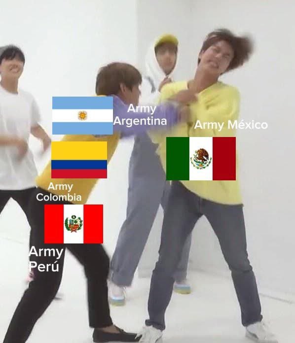 JAJAJA Dios por qué! 

Tonto mundial, yo tenía la esperanza de irme a Colombia pero con esa capacidad… valió cheetto 

#BTS_SWİM #ARMY