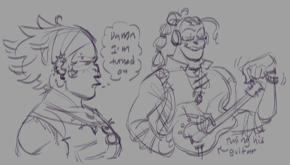 yes this is ship art, no I will not give context 🌷❌🎹