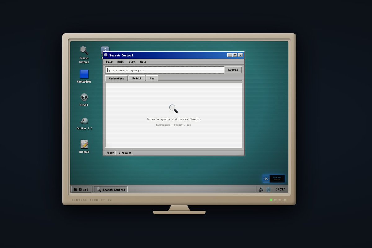 AGI Search Center tweet media