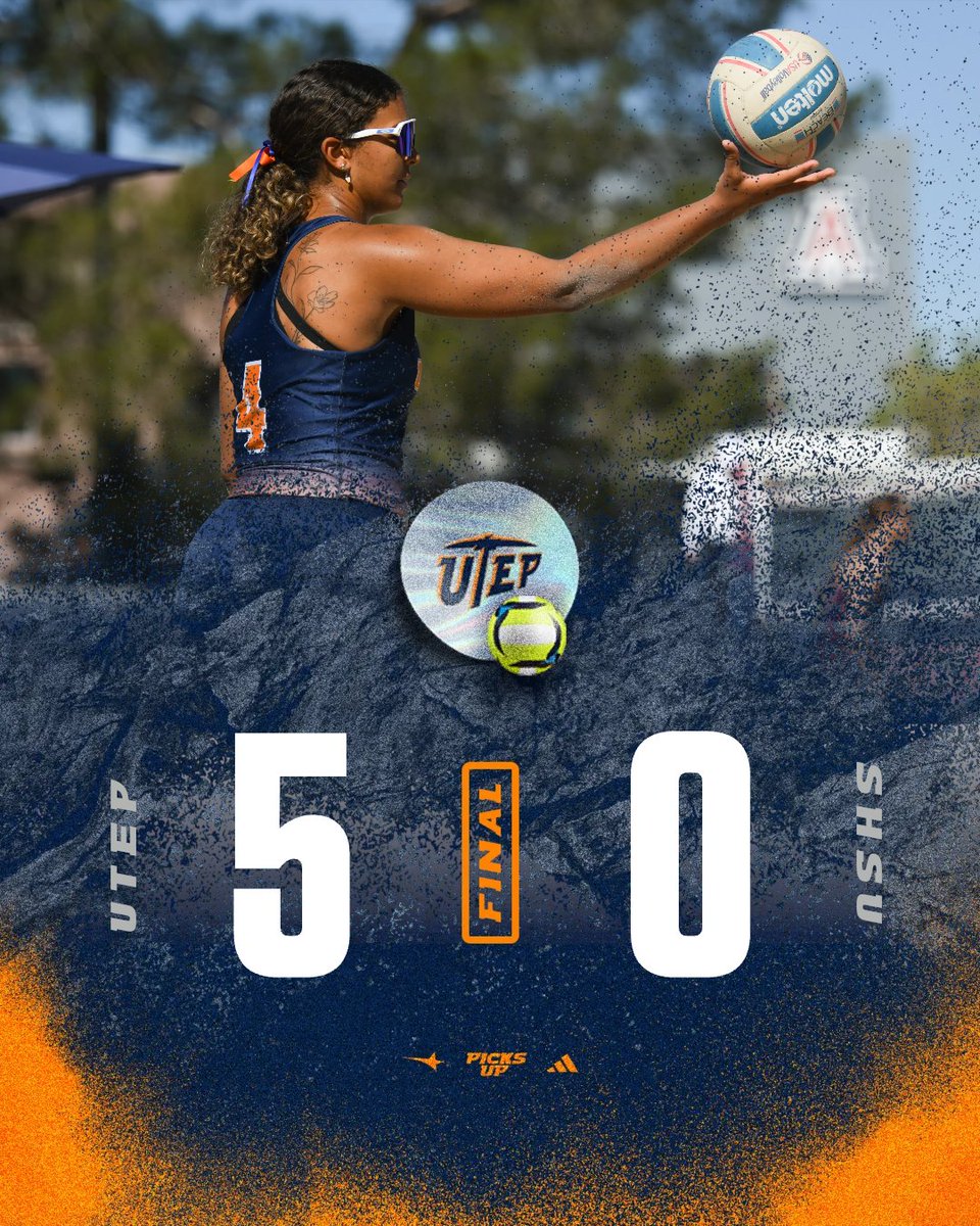 utepbeachvb's tweet photo. SWEEP MODE: ACTIVATED 🧹

#PicksUp #HammerDown https://t.co/O2XvutBEb2