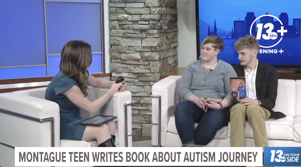 muskegonctc's tweet image. 📚✨ Student author moment! Ben (Montague, EDT) is signing Living Through Autism 🗓 April 11 | 4–6PM @papas_pizza_montague Copies will be available for purchase. Proud of you, Ben 👏 #FutureFocused See his interview with WZZM13– tinyurl.com/LivingThroughA…
