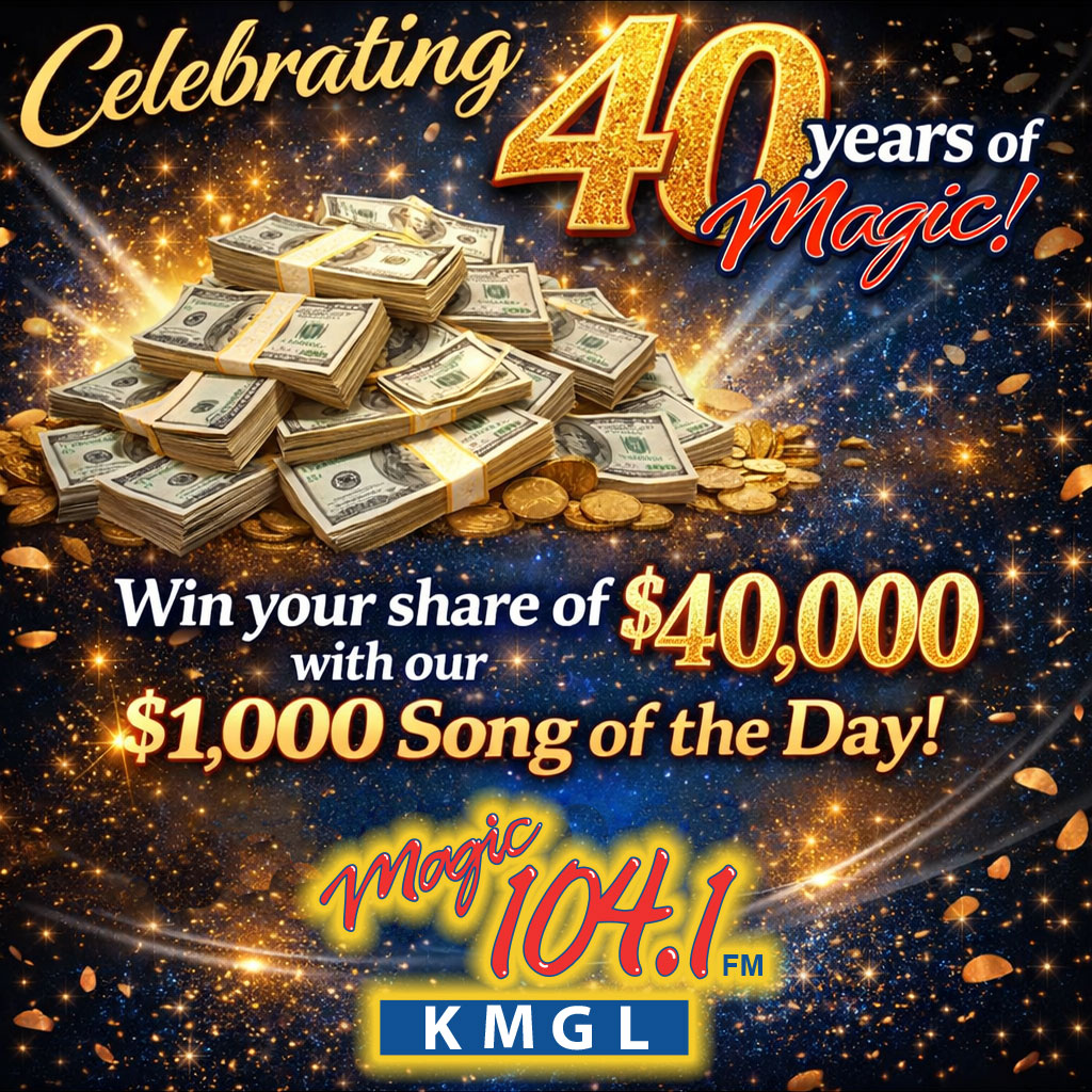 Magic 104.1 KMGL tweet media