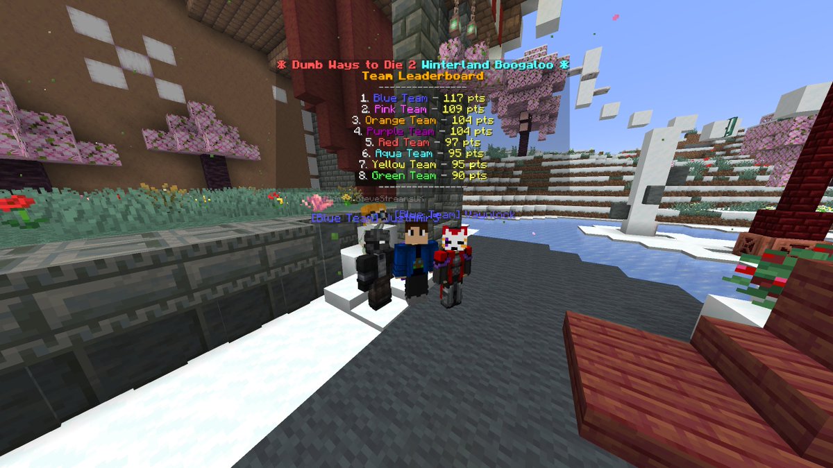 Here is some beautiful screenshots taken by our players in Dumbways to die: Winterland Boogaloo 2

<a href="/ChaosEventsMC/">✦ Chaos Events ✦</a> 

Credit:
<a href="/catlovercaves/">Catlovercaves</a> 
<a href="/Zenllow/">Mike | Zenllow</a> 
<a href="/Jmannumber101/">Jman</a>