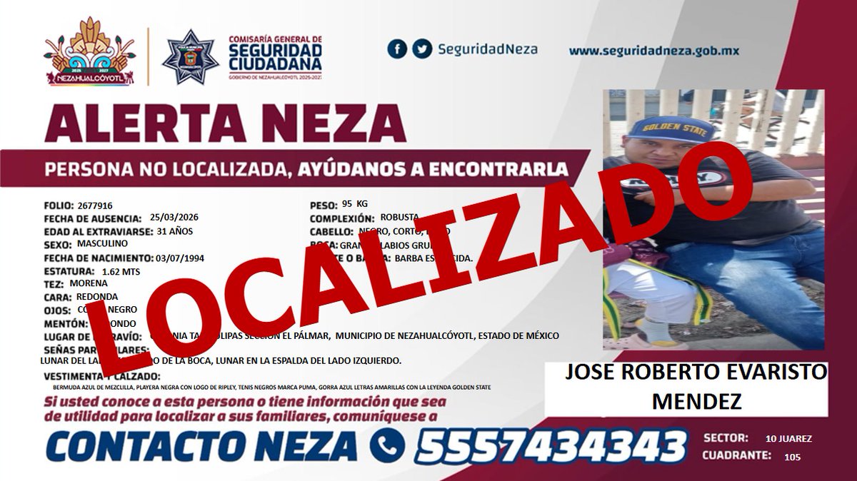 Alerta Neza tweet media