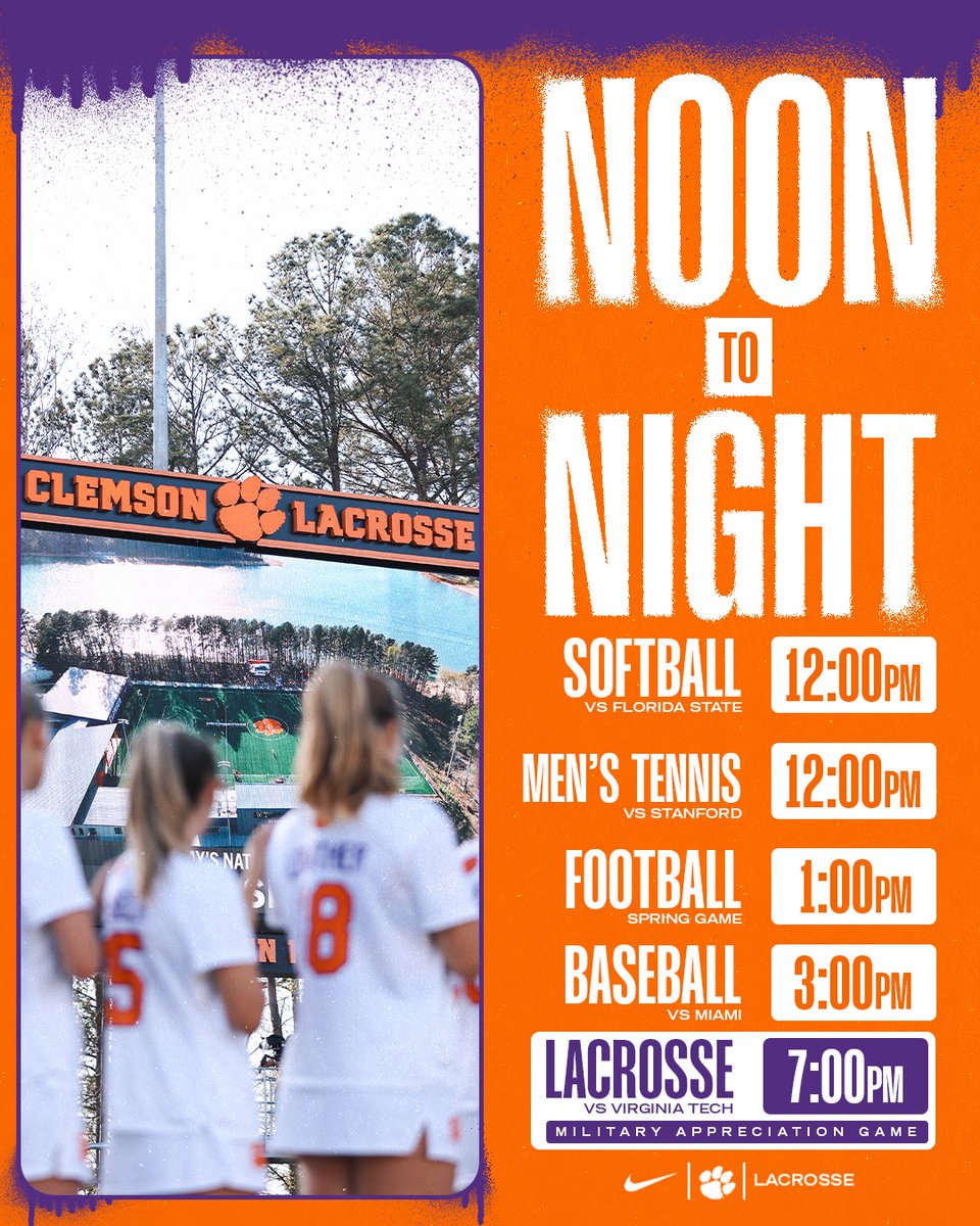 Clemson Women's Lacrosse tweet media