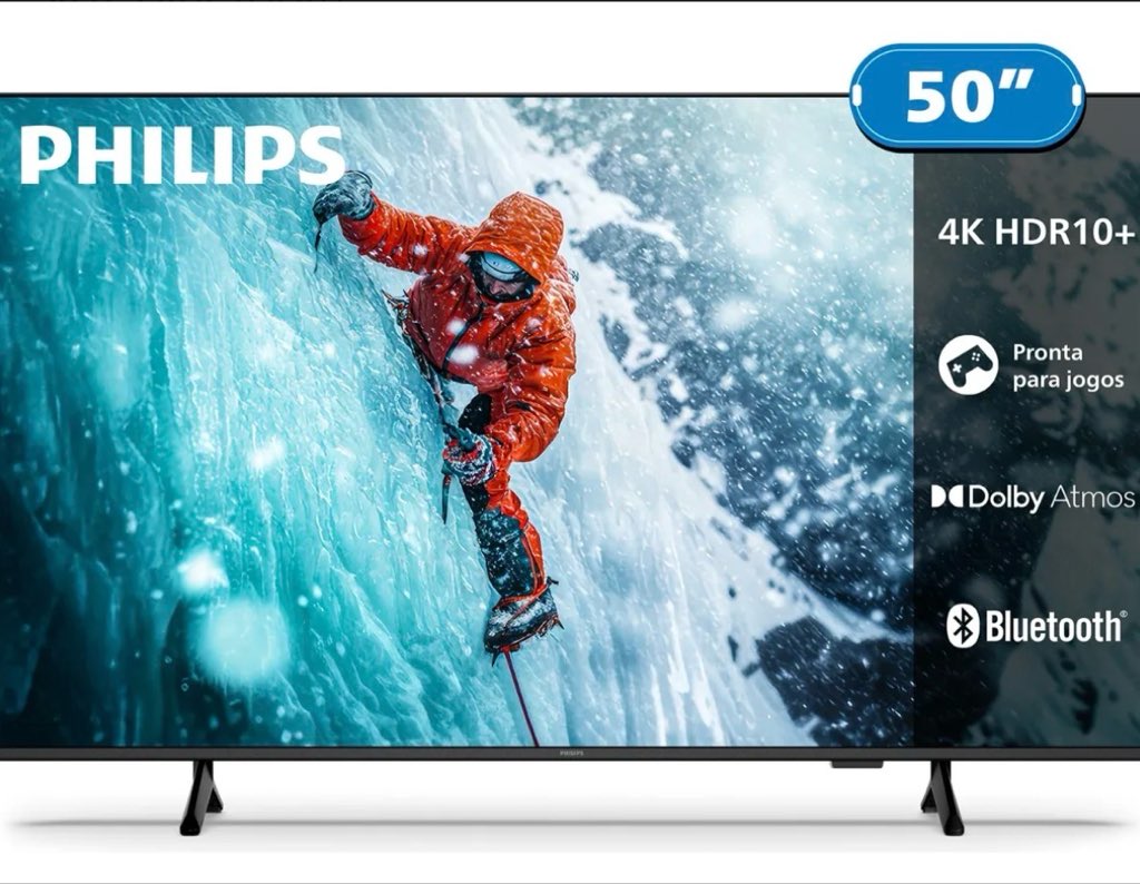 cacapromo_br's tweet photo. TVZONA PRA ASSISTIR A COPA 🇧🇷

📺 TV Phillips 50 polegadas
De 3.099,00
Por 1.931,00 no pix

🎟️ https://t.co/7vWl6kK64w https://t.co/bGsrnWYOLy
