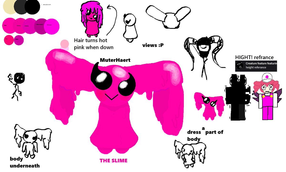 SlimeKindaGuy Art tweet media