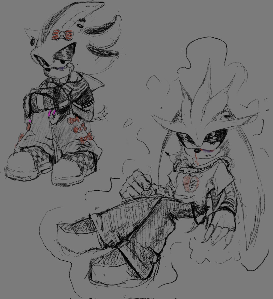 gl0ckyyy's tweet photo. #Sonic #STH #SilvertheHedgehog #antimobian #antishadow https://t.co/zp0Sz2g767