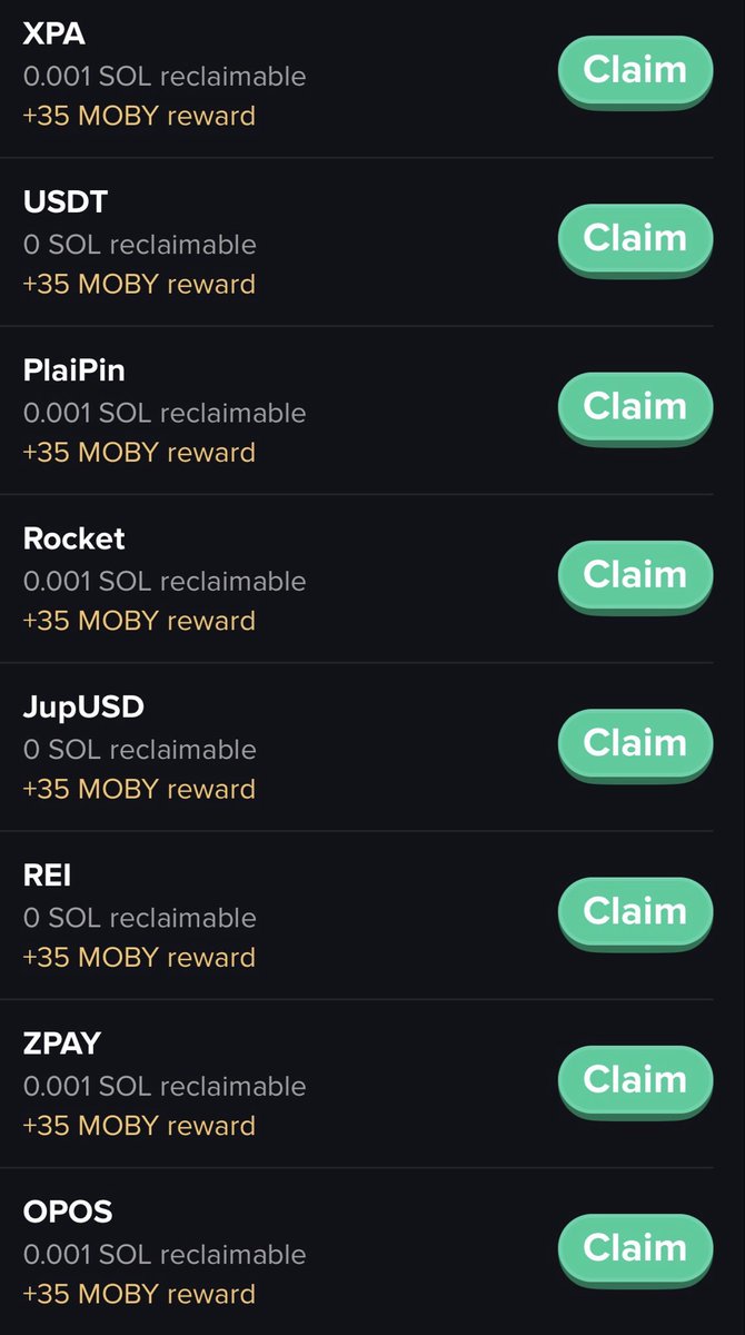 MisterMcat's tweet photo. Woah just claimed 250 worth of $moby 
Just on Rent refunds 😭

Moby just keeps getting Better 🐳 
@mobyagent https://t.co/1P1ibUBSry