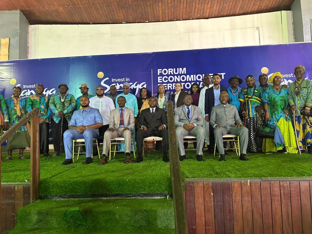 APEC_Cameroun's tweet photo. 𝐈𝐧𝐯𝐞𝐬𝐭 𝐢𝐧 𝐒𝐚𝐧𝐚𝐠𝐚 

Un rendez-vous porté par 𝐥’𝐀𝐏𝐄𝐂 &amp; 𝐥𝐞 𝐅𝐄𝐉𝐄𝐌 pour dynamiser l’économie locale.

𝐎𝐛𝐣𝐞𝐜𝐭𝐢𝐟 : 𝐟𝐚𝐢𝐫𝐞 𝐝𝐞 𝐥𝐚 𝐒𝐚𝐧𝐚𝐠𝐚-𝐌𝐚𝐫𝐢𝐭𝐢𝐦𝐞 𝐮𝐧 𝐩𝐨̂𝐥𝐞 𝐝𝐞 𝐜𝐫𝐨𝐢𝐬𝐬𝐚𝐧𝐜𝐞.

#InvestInSanaga #APEC #FEJEM #Cameroun https://t.co/ySxliGP6t2