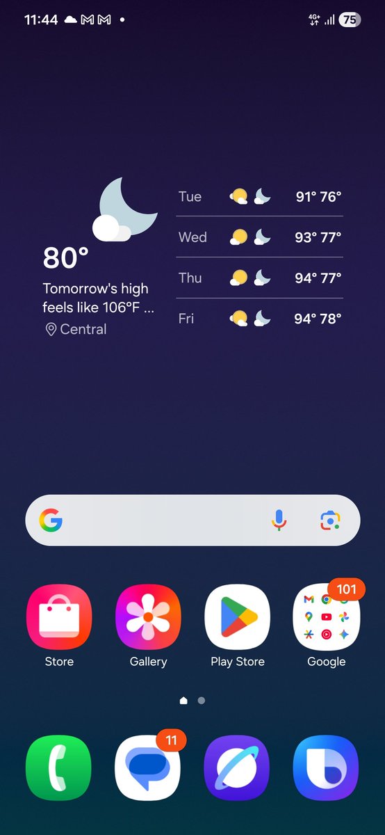 LexVeritas99's tweet photo. @VerdeSelvans My Samsung Galaxy S24. Clean and simple! 👍 https://t.co/02B6ceVICc