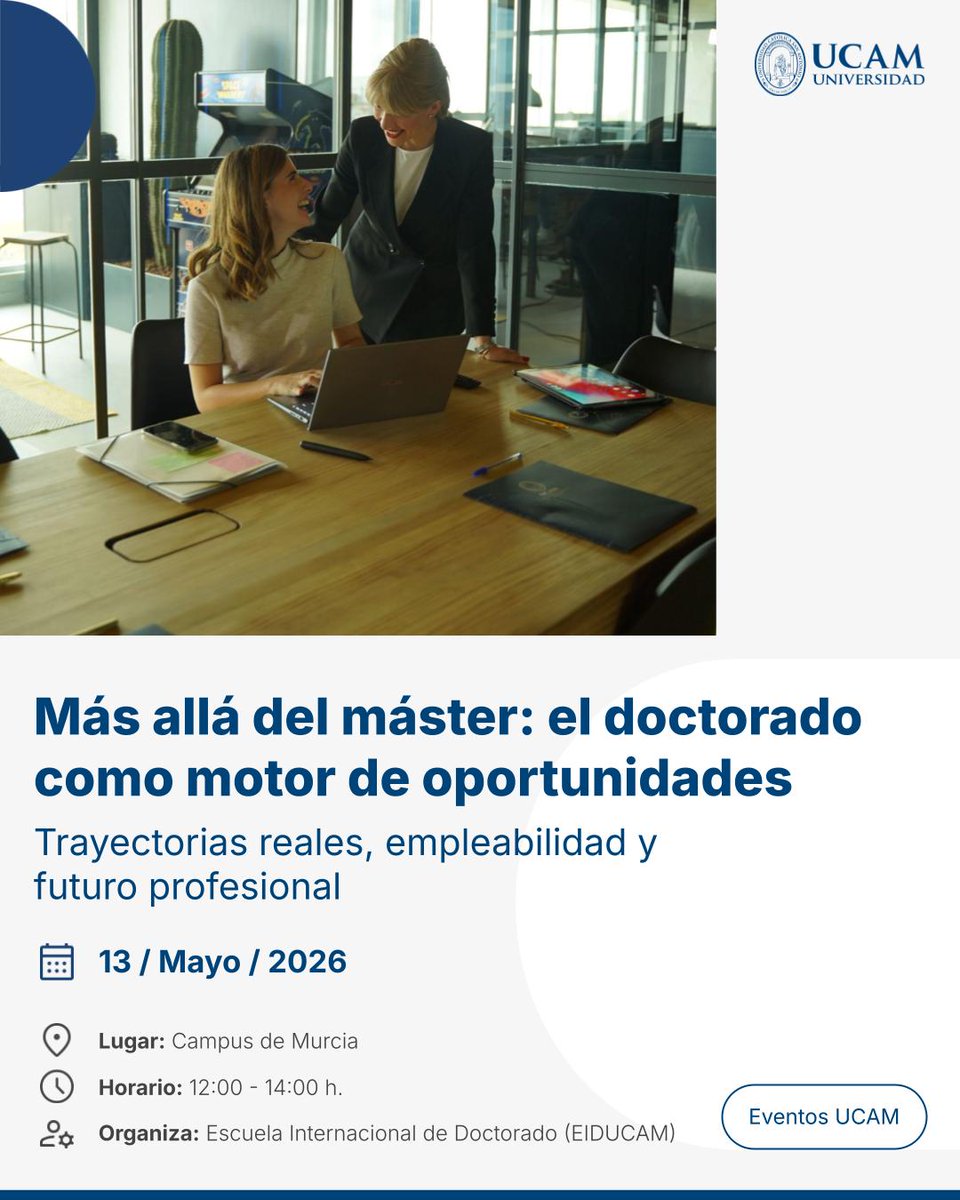 UCAM Universidad tweet media