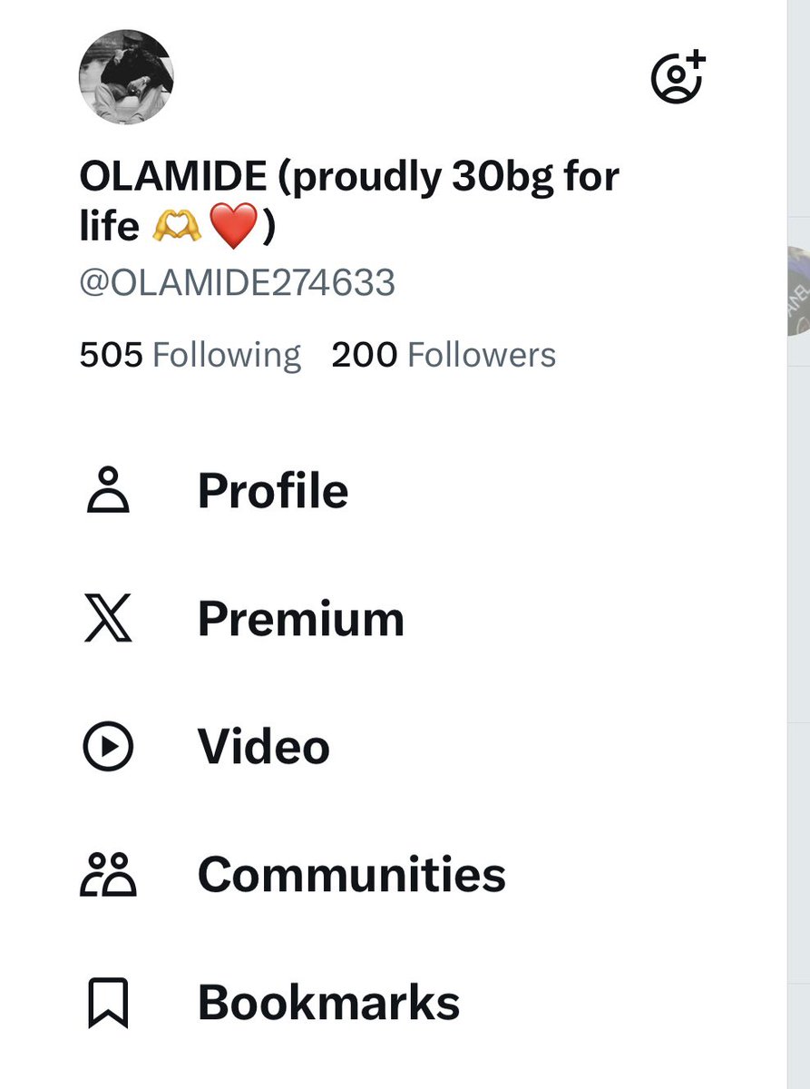 OLAMIDE (proudly 30bg for life 🫶❤️) tweet media