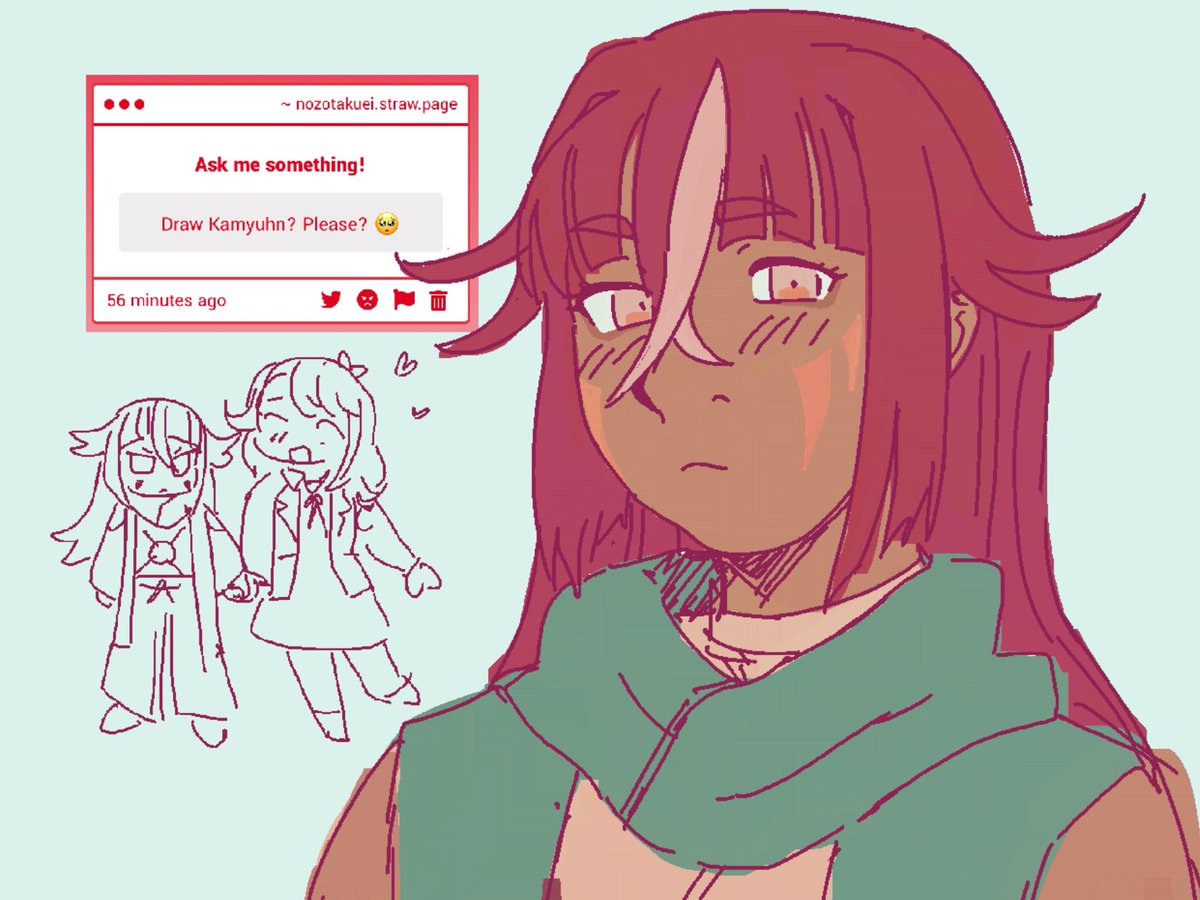 I actually drew her awhile back but never posted it so i found the file for you anon