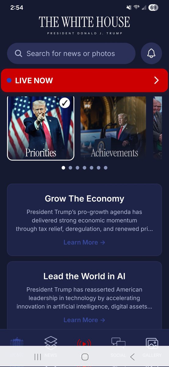 AnthonyColley14's tweet photo. @PressSec UI is good but when scrolling on Android the bottom menu stays behind my phone nav keys. https://t.co/IfJLEmTX9Z