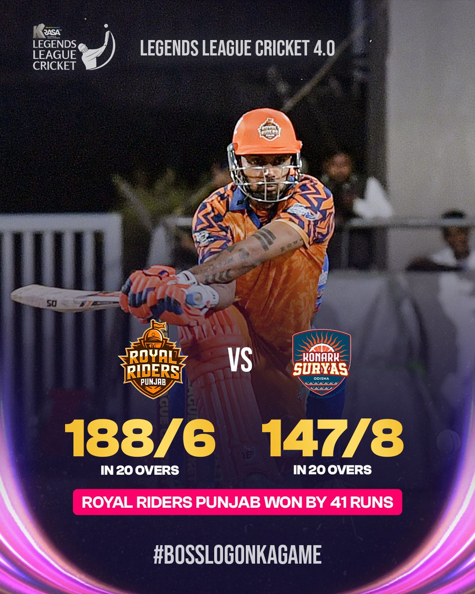 Legends League Cricket tweet media