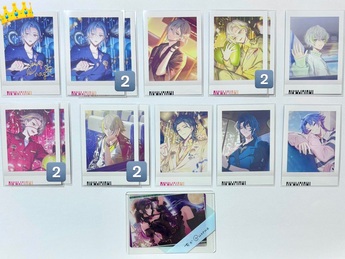 uxrne's tweet photo. 【交換】エイトリ ぱしゃこれ vol.3

譲：画像（練牙､可不可､雪風､礼光､あく太､七基､宗氏､潮､來人､幾成､千弥､太緒､潜､凪､糖衣､琉衣､夜鷹､子タろ）

求：添（後箔＞前箔＞後）、前段添

箔👑は箔同士のみ
検索からでもお気軽にお声掛けください。よろしくお願いいたします！ https://t.co/ikz9AAsuOC