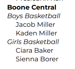Boone Central Cardinals Boys Basketball tweet media