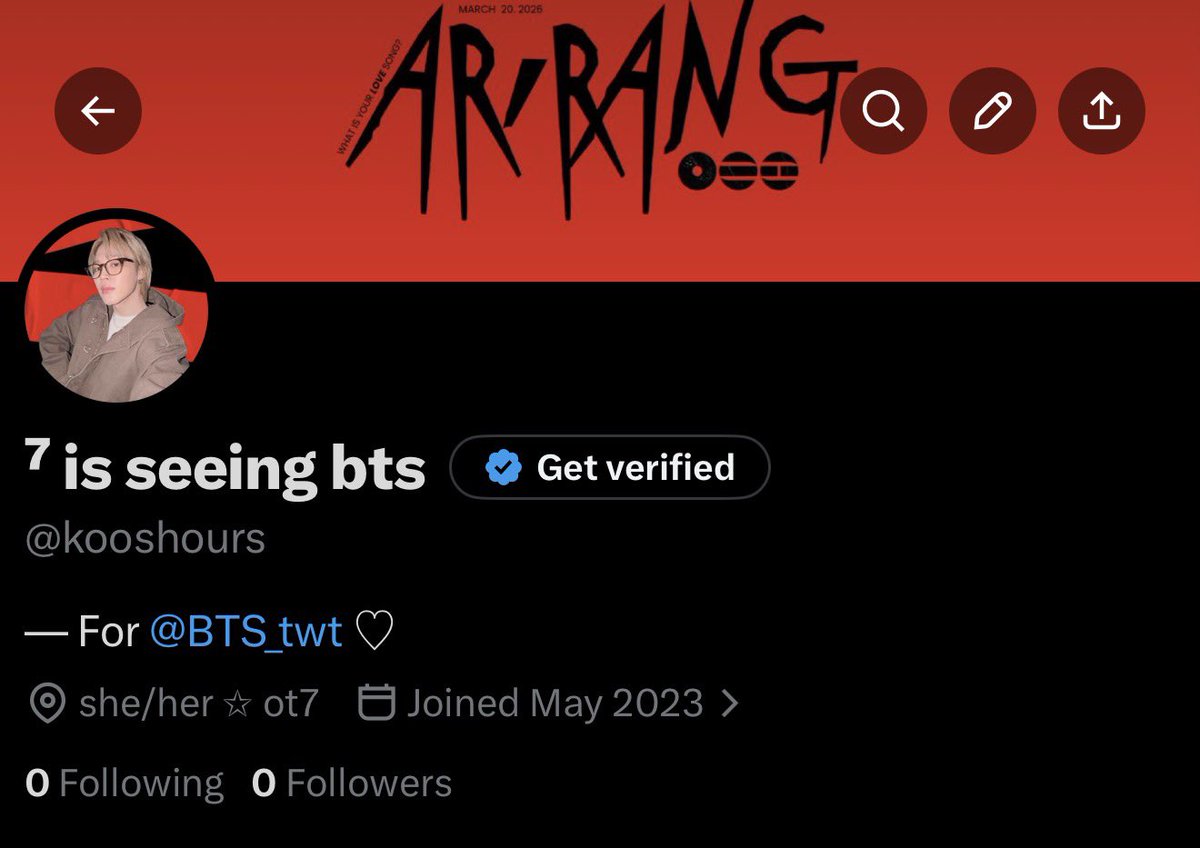 ⁷ is seeing bts tweet media