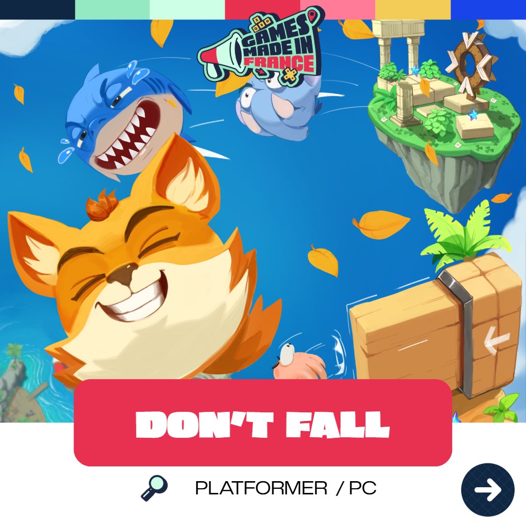 dontfall game tweet media