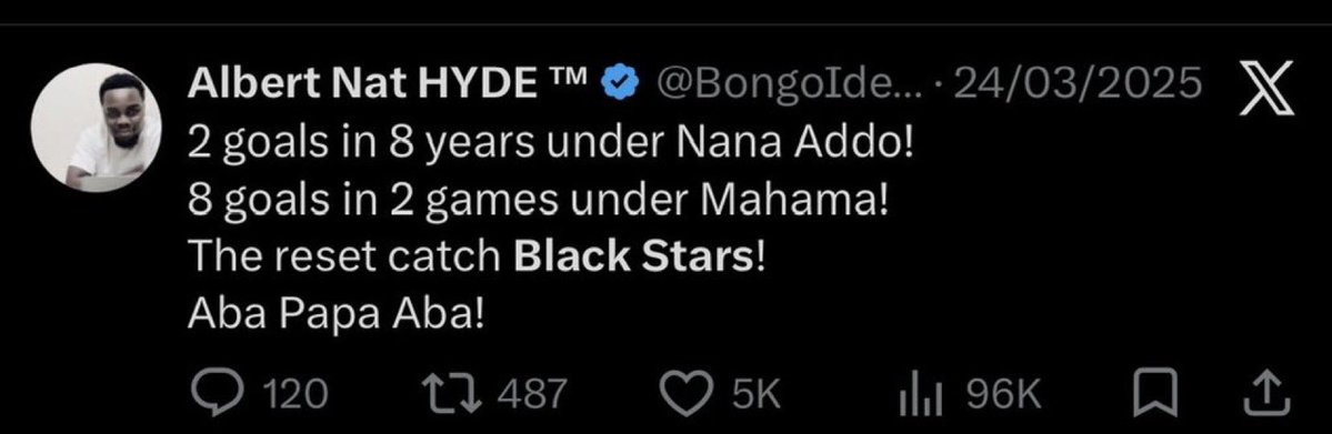 SOWUTUOM MAYOR 🥷 🇬🇭 tweet media