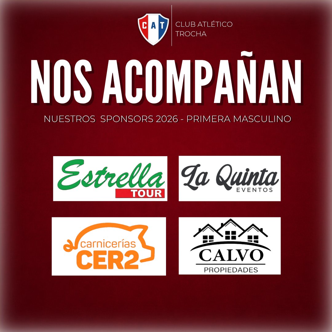 ¡Juega Trocha! 🔴⚪️🔵

Mañana a partir de las 19hs en Marcos Paz visitamos a Pabellón por la segunda fecha del Apertura. 

¡VAMOS CARBONERO! 🚂💪🏻

#VamosCarbonero #TodosJuntos