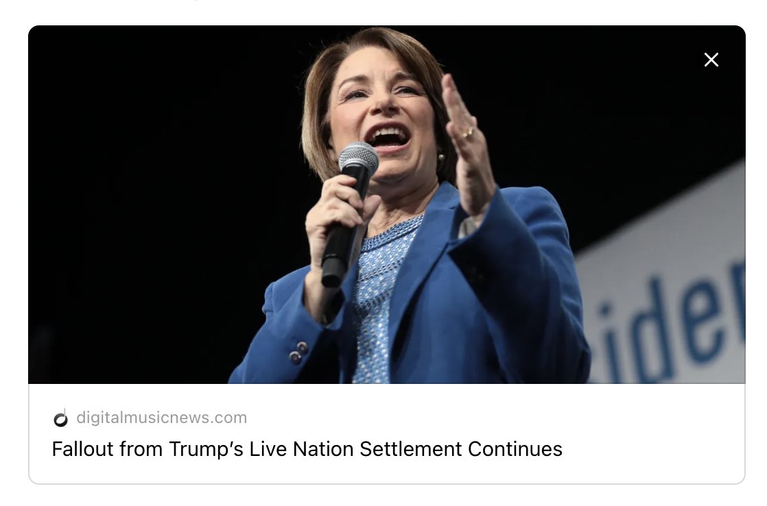 Amy Klobuchar tweet media