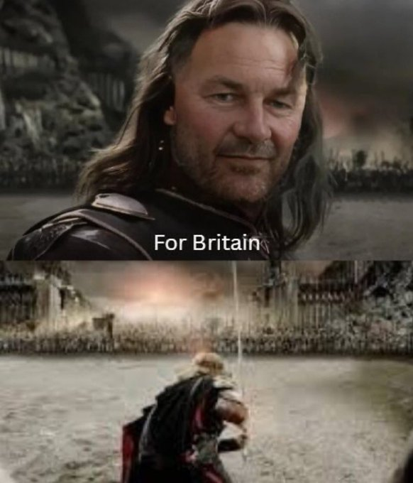 "Orcs Sir ... thousands of 'em !!" <a href="/RupertLowe10/">Rupert Lowe MP</a>  "Today we fight" ...