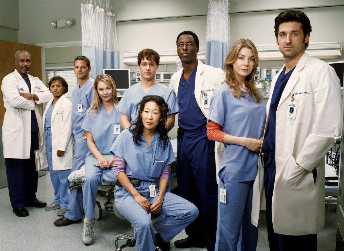 RetroNewsNow's tweet photo. 📺DEBUT: ‘Grey’s Anatomy’ premiered 21 years ago, March 27, 2005, on ABC https://t.co/xWCN54H3e3