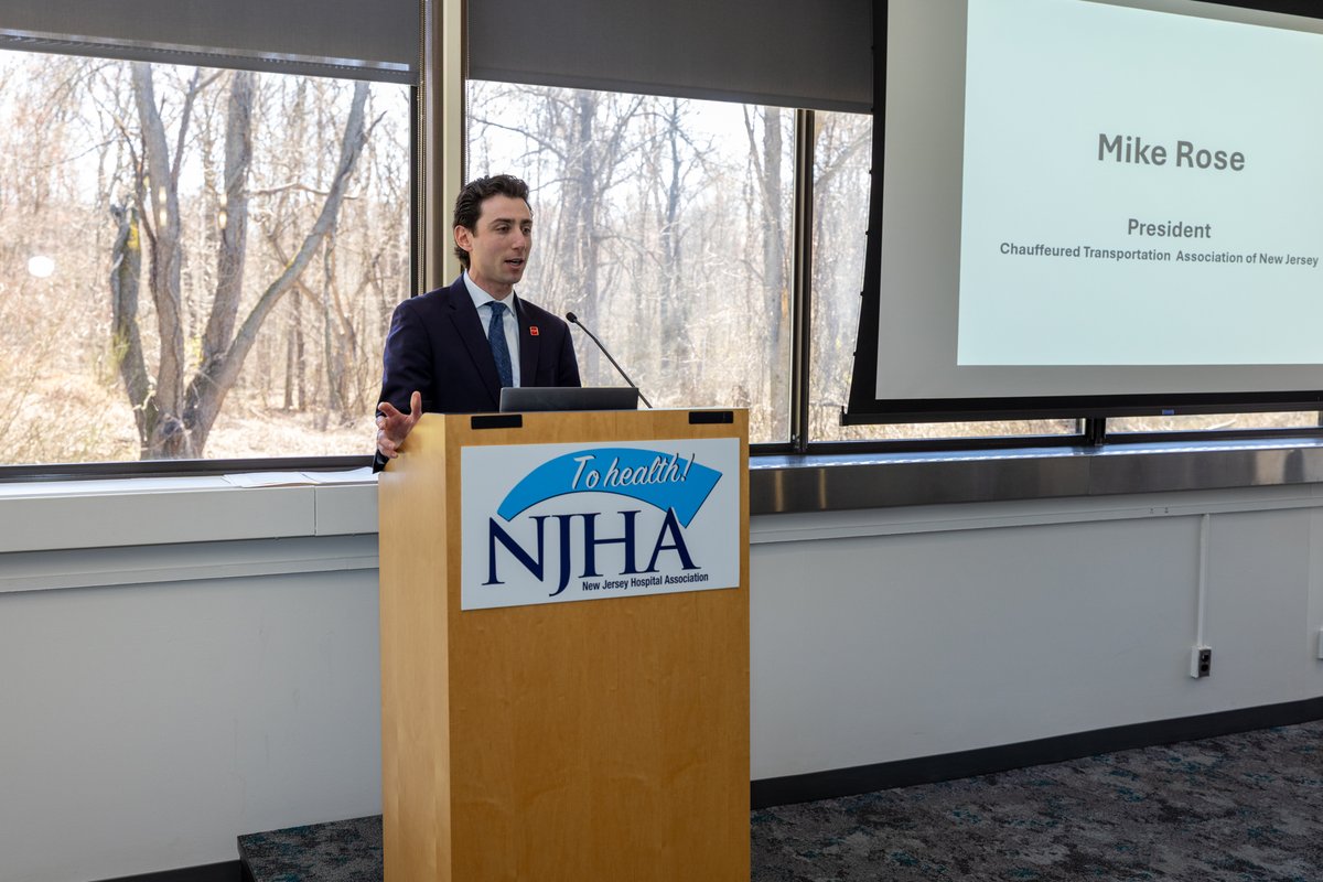 PPAGInc's tweet photo. PPAGer Sam Weinstein delivered a legislative and policy update to the Chauffeured Transportation Association of New Jersey, with a focus on unlicensed operators and insurance. https://t.co/uDPK7lGqBc