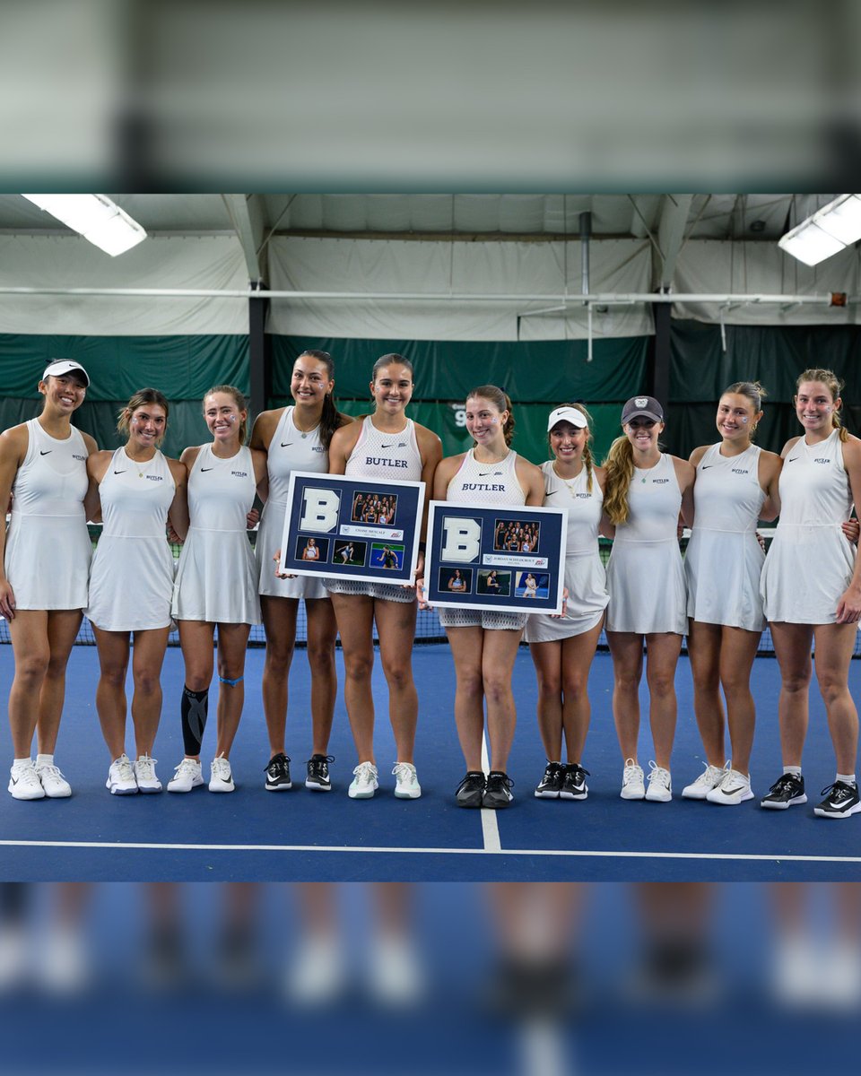 ButlerWTennis's tweet photo. Dawgs for life. 🐶 💙 

Happy Senior Day, Chase &amp; Jordan! https://t.co/Crs2MyzP8W