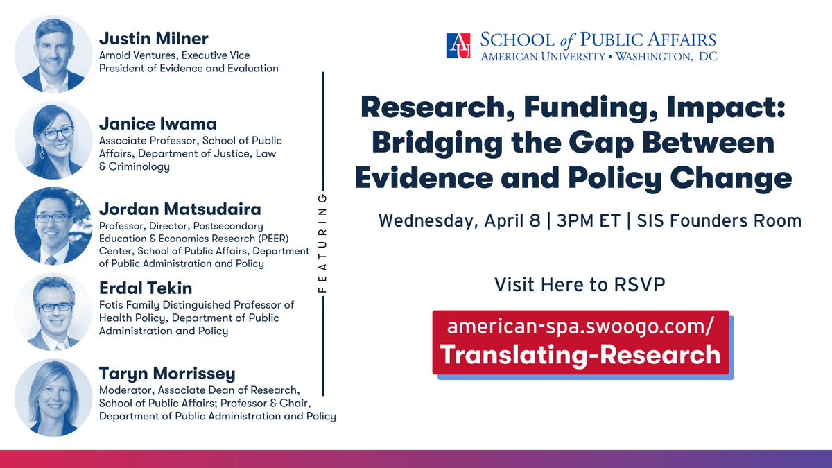 School of Public Affairs tweet media