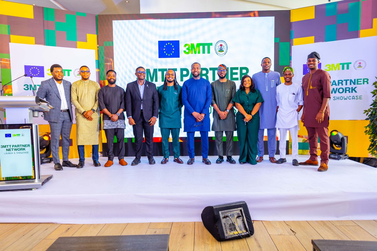 3MTT Partner Network is officially launched alongside a landmark partnership with the European Union. 🇳🇬🇪🇺

A defining moment for Nigeria’s digital ecosystem moving from initiative to a scalable talent infrastructure.

#3MTT #TechTalents