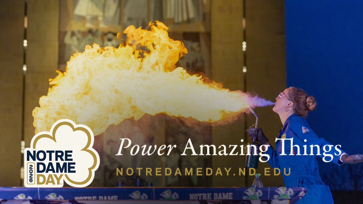 Notre Dame Science tweet media