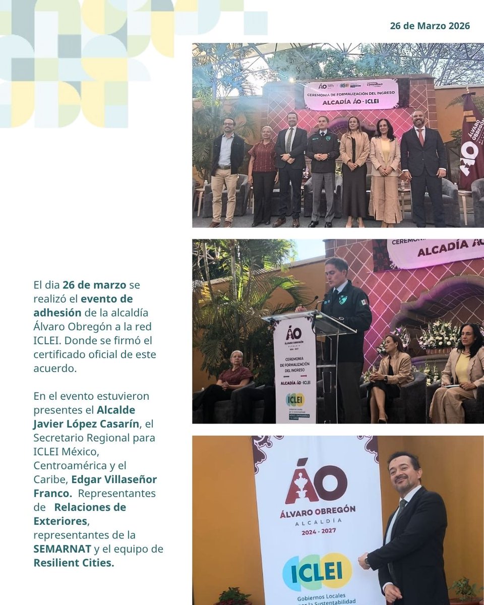 ICLEI - México, Centroamérica y el Caribe tweet media