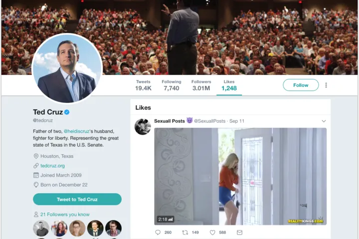 collective_nerd's tweet photo. @tedcruz Yo Ralph, this you? stfu, Dork. https://t.co/lRde32A7Wy
