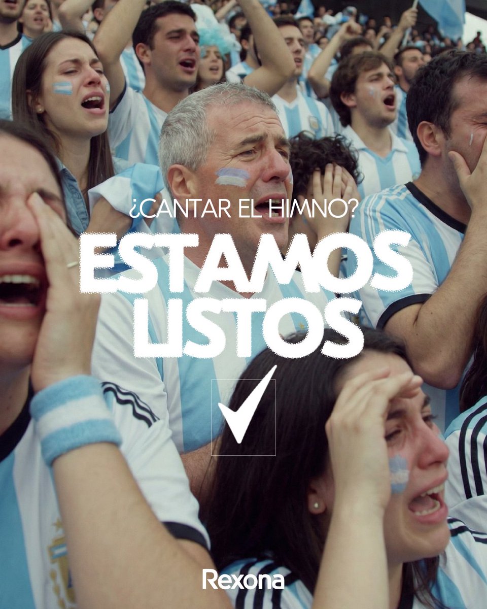 Rexona Argentina tweet media