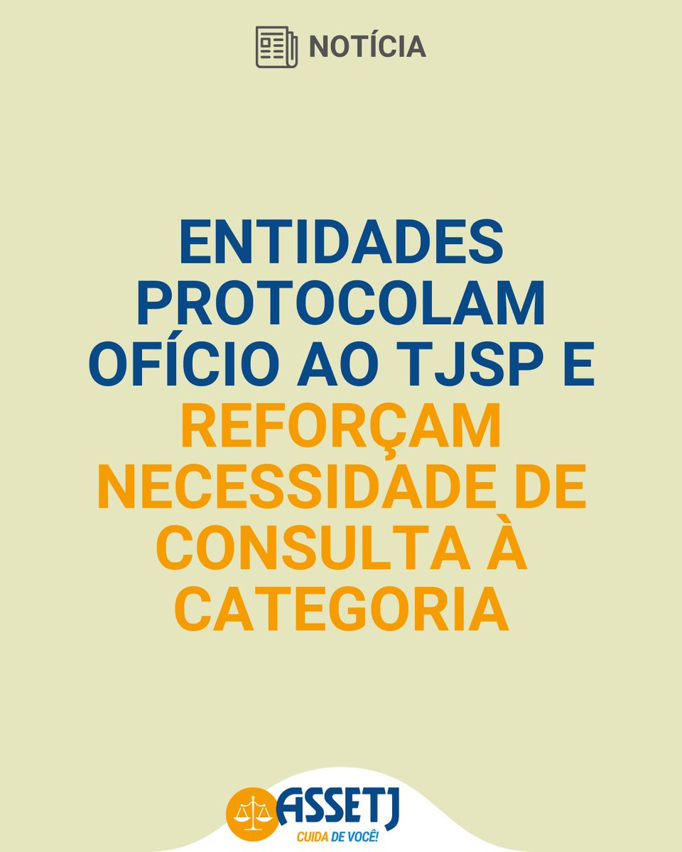 Nesta segunda-feira, 23 de março, a Fespesp e o conjunto das entidades parceiras protocolaram o Ofício nº 08/2026 ao presidente do Tribunal de Justiça de São Paulo, Desembargador Francisco Eduardo Loureiro.

assetj.org.br/noticias/asset…