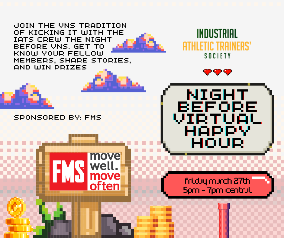 IndustrialATS's tweet photo. We hope you've enjoyed the lectures and panels leading up to VNS26 which officially kicks off tomorrow! For our IATS Members, tonight is the highlight of VNS week.

Join us on the event platform for our annual tradition. 

See you tonight, IATS Fam! 🤝
#VNS26 #IATS #IndustrialAT https://t.co/kjBIZlKOur