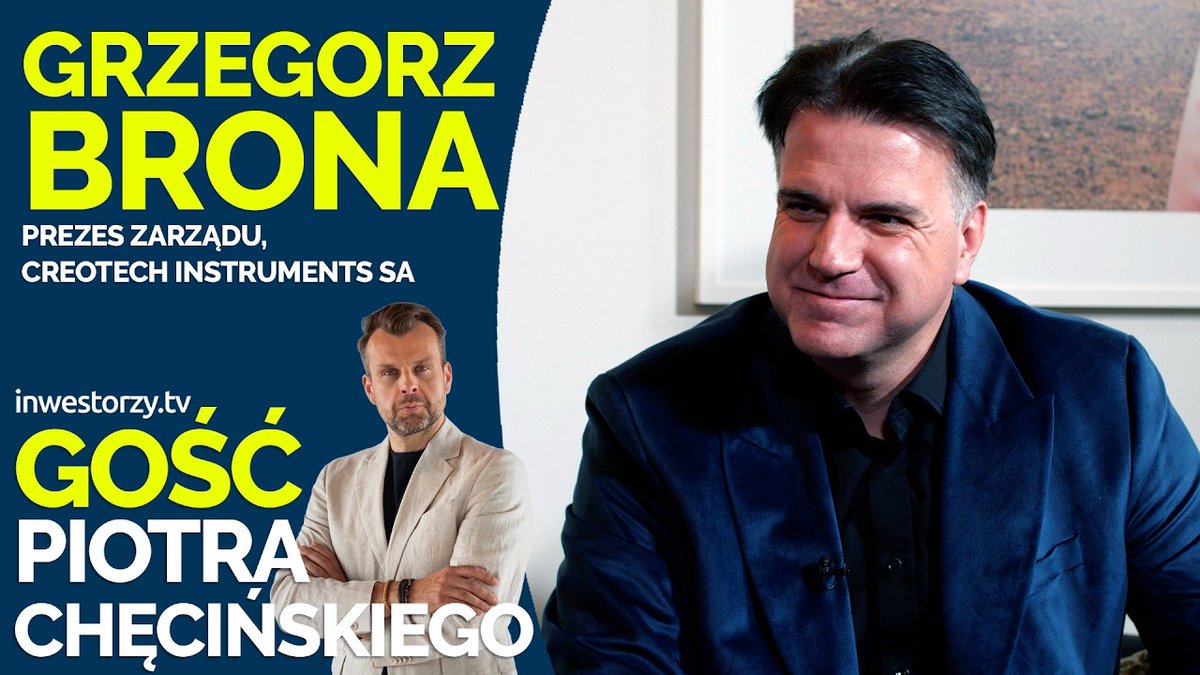 inwestorzy_tv's tweet photo. Grzegorz Brona, @CreotechSa: Wysyłamy pieniądze w #kosmos, ale one wracają większym strumieniem: https://t.co/EyBxeGtUjF
#inwestorzytv #GośćPiotraChęcińskiego #CreotechInstruments #Creotech #CRI #przemysłkosmiczny #satelity #sektorkosmiczny #strategia #technologia #giełda https://t.co/HtSYlPSa6R
