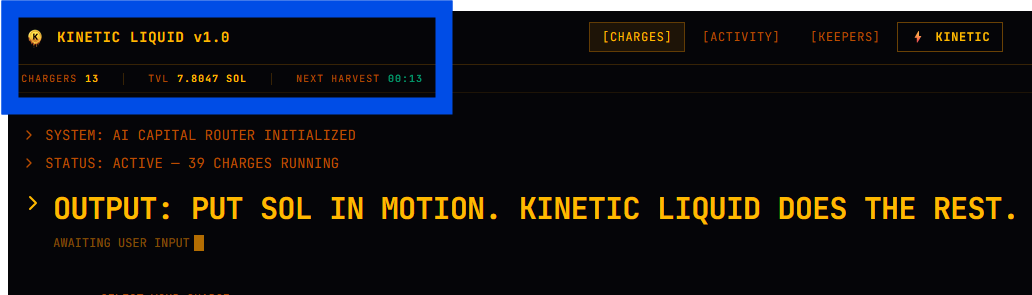 Kinetic Liquid| $KINETIC tweet media