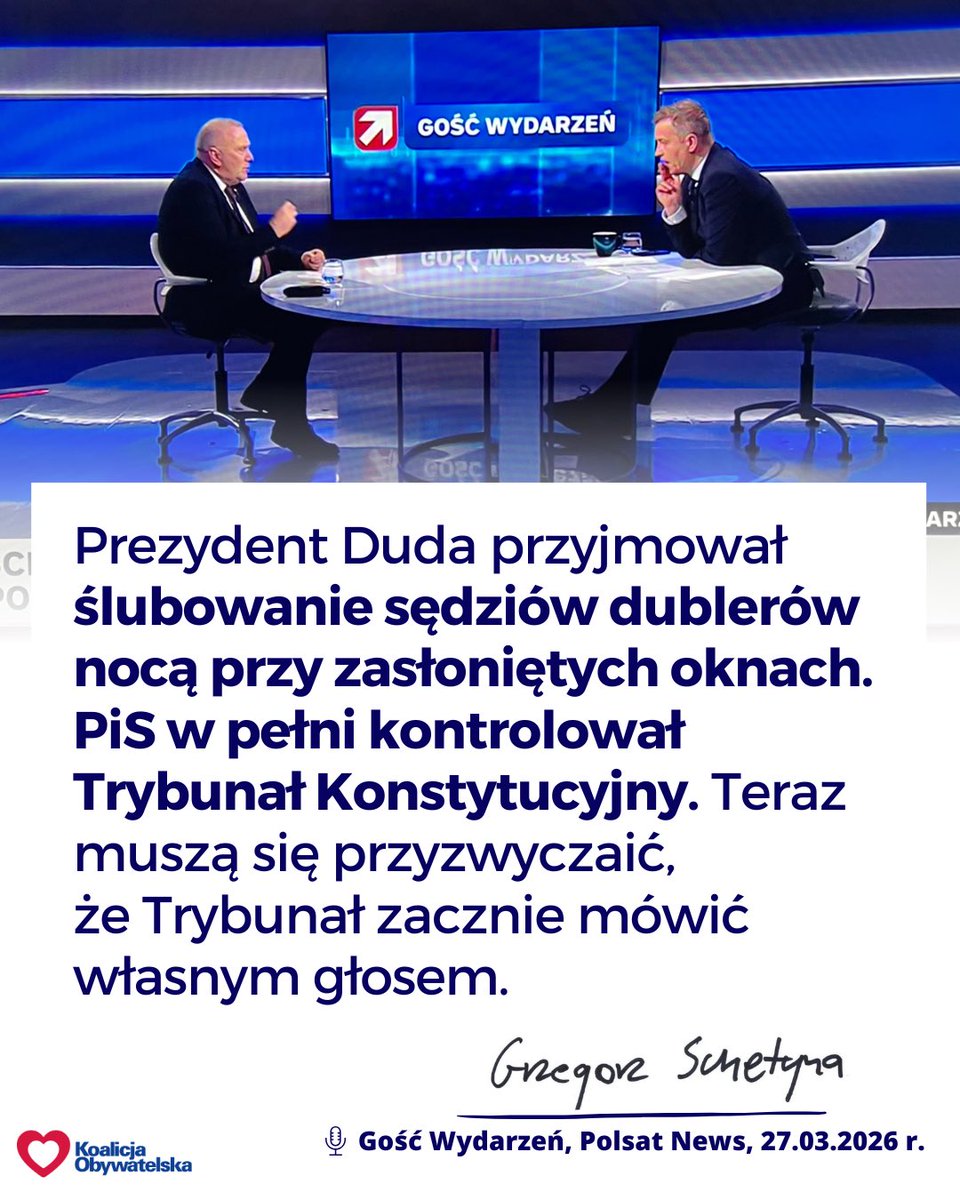 Grzegorz Schetyna tweet media