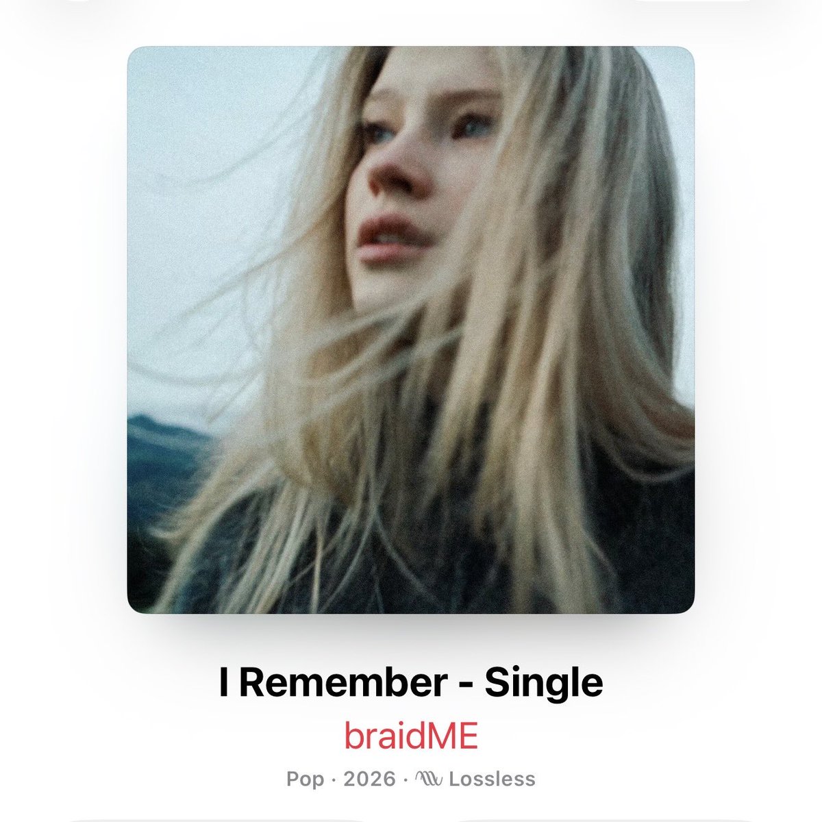 braidme_music's tweet image. I Remember out now on all platforms
Go stream it! #braidme #newmusic #iremember #viral #fyp