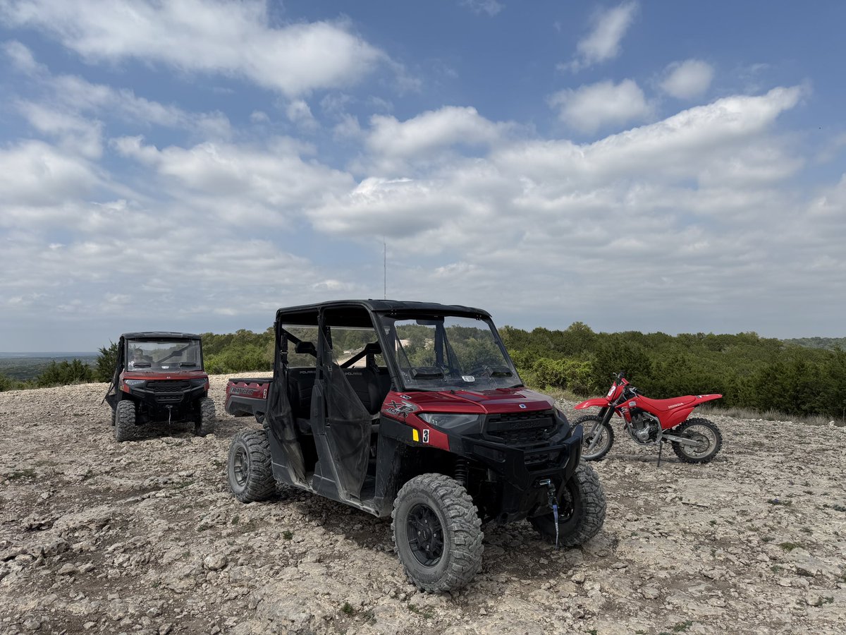 I can see the top of the $hood stock chart from here