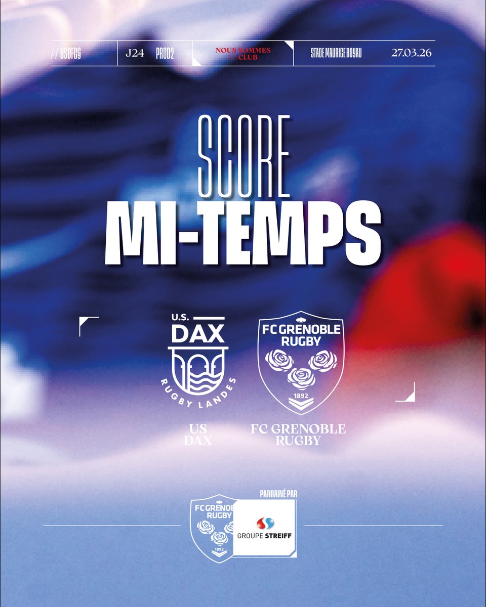 FC Grenoble Rugby #AllezFCG tweet media