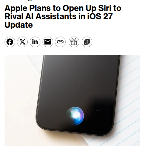 Bloomberg: Apple is preparing its biggest Siri shift in years by ...