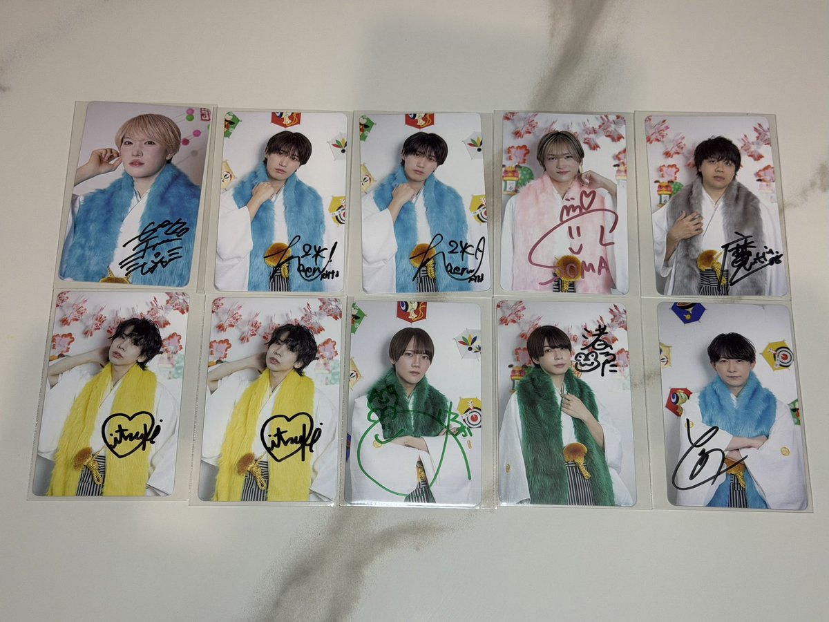 りぼん🎀くじ取引全て連絡終わりました tweet media