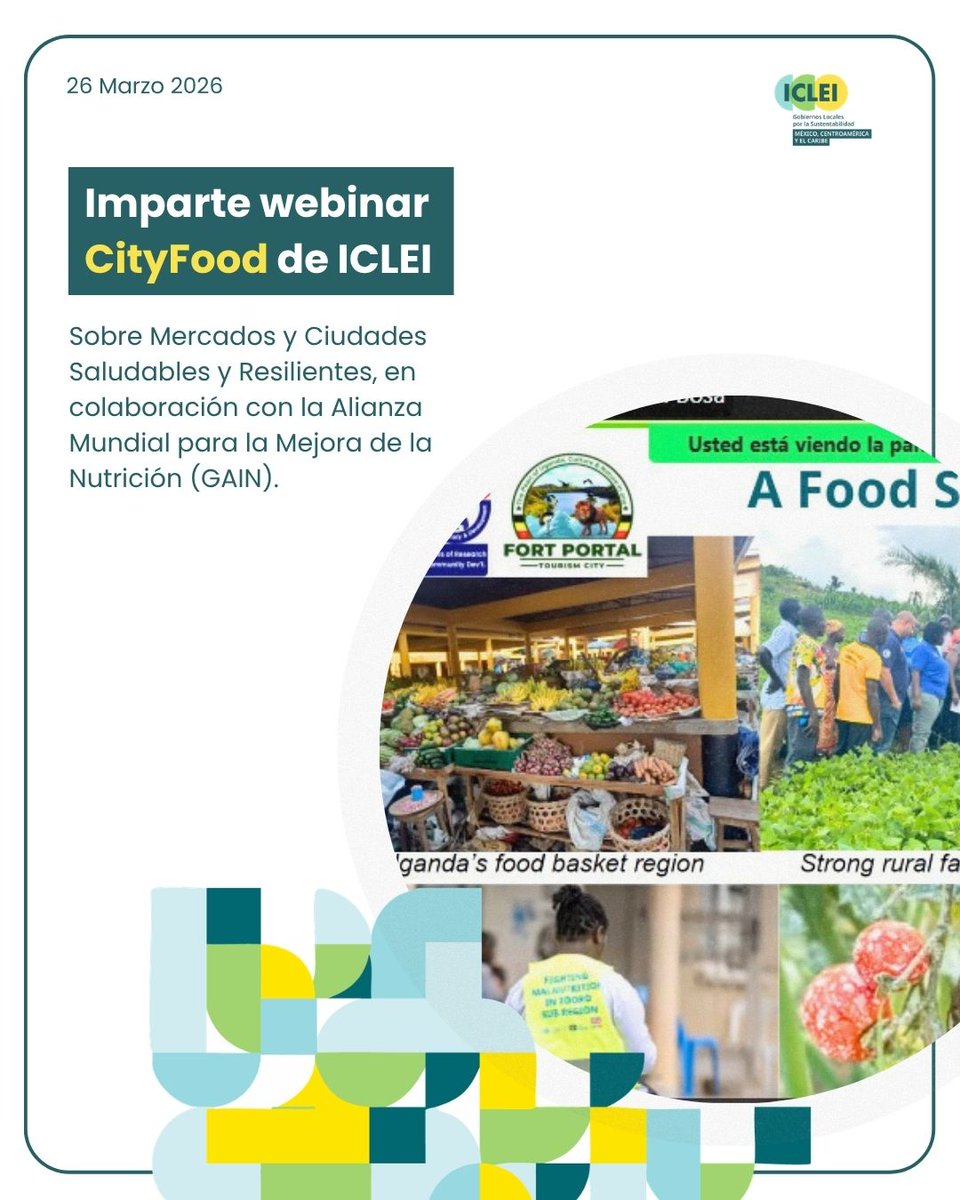 ICLEI - México, Centroamérica y el Caribe tweet media